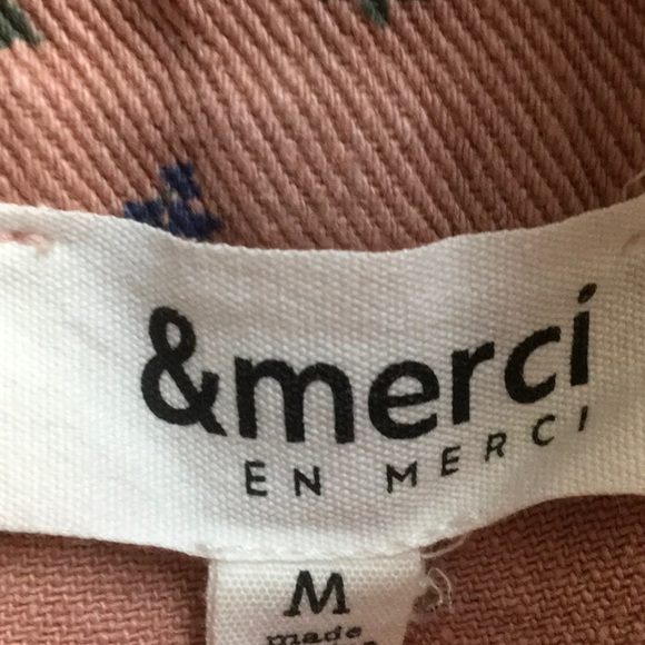 &MERCI/PINK-FLORAL SHORTALLS/NEW - Picture 6 of 8